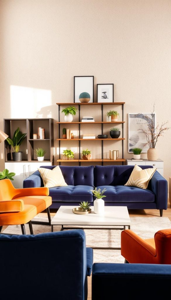 trending furniture styles on a budget